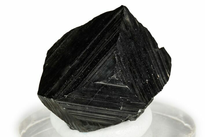 Striated Octahedral Magnetite Crystal - Utah #333954